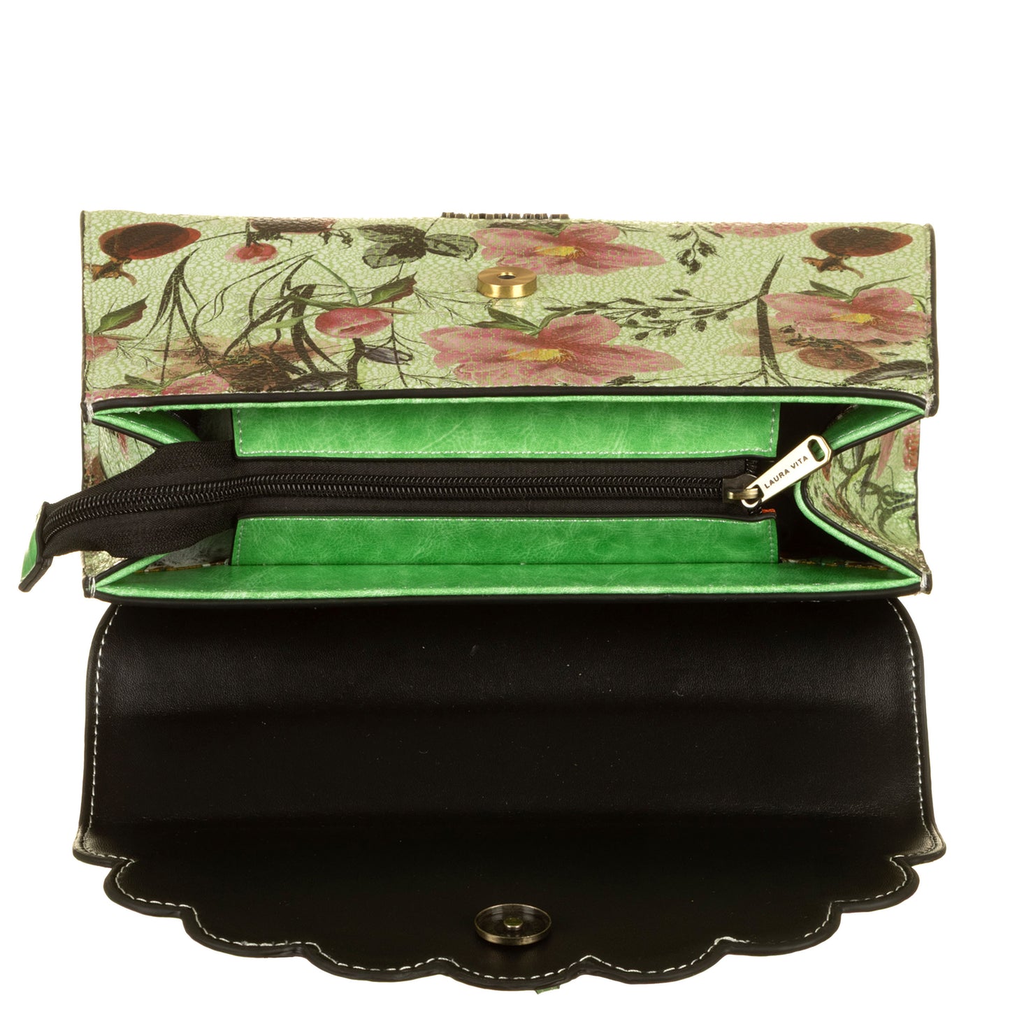 LAURA VITA Borsa Axona verde