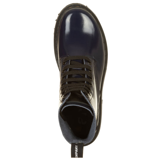 ART Anfibi Marina nappa Shinny blu Vialescarpe