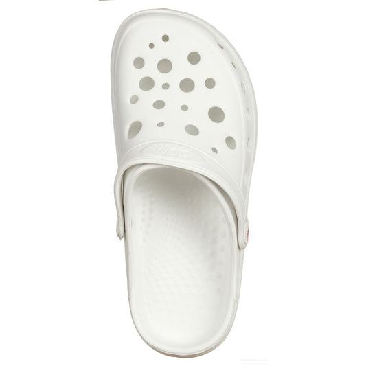 Sabot Cheese Unisex Bianco-WOZ?-VIALESCARPE