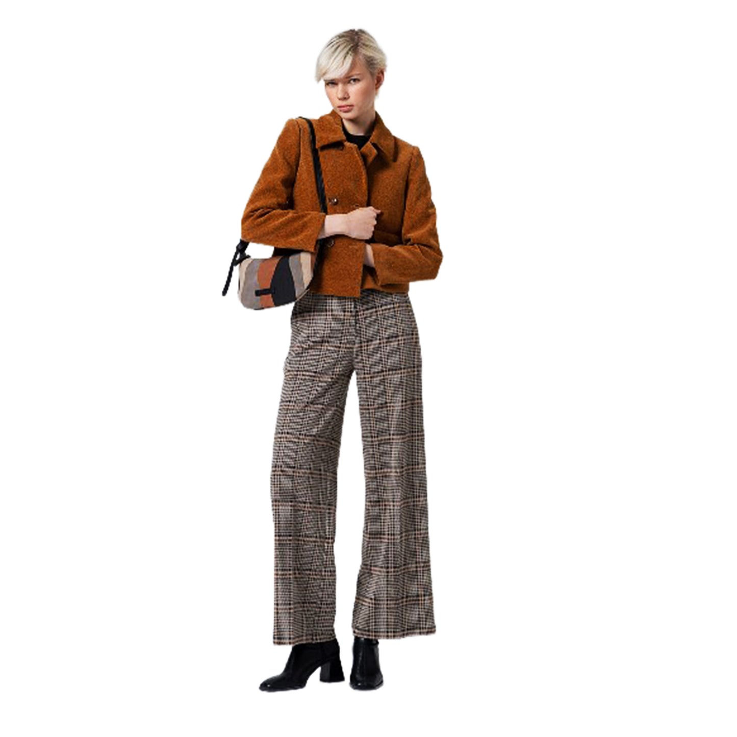 SURKANA - Maglia cropped a maniche 3/4-SURKANA-VIALESCARPE