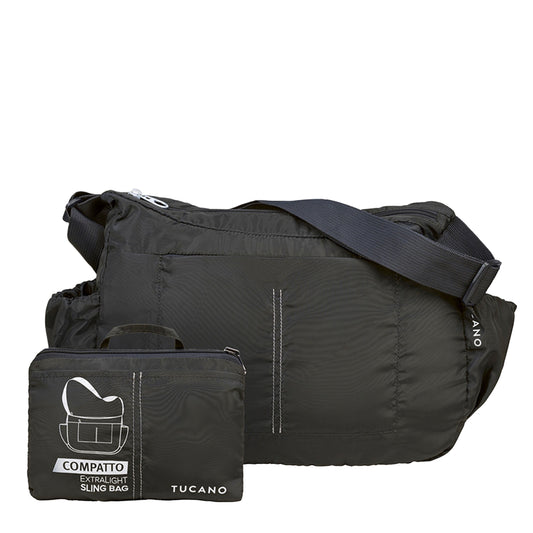 TUCANO - Borsa sling ripiegabile super leggera Blu-Tucano-VIALESCARPE