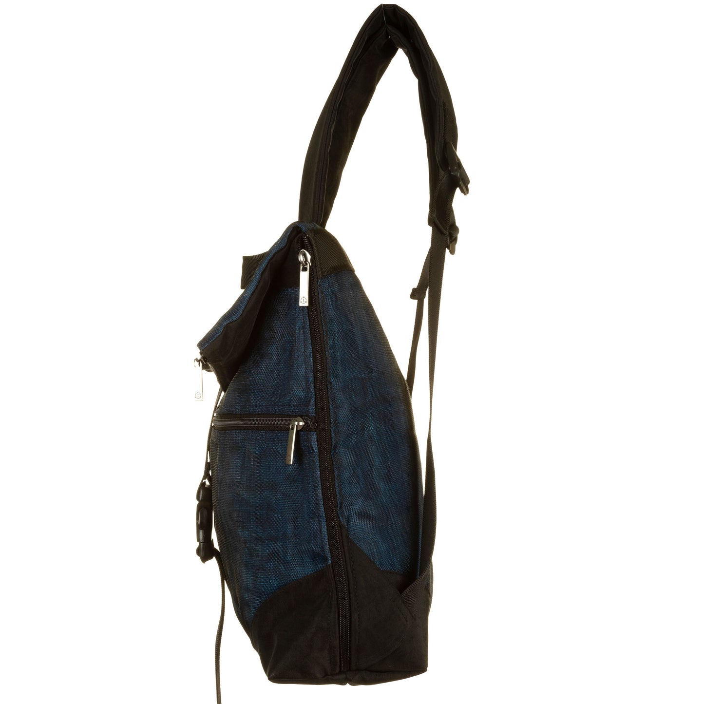 Zaino rete unisex con gomma, blu