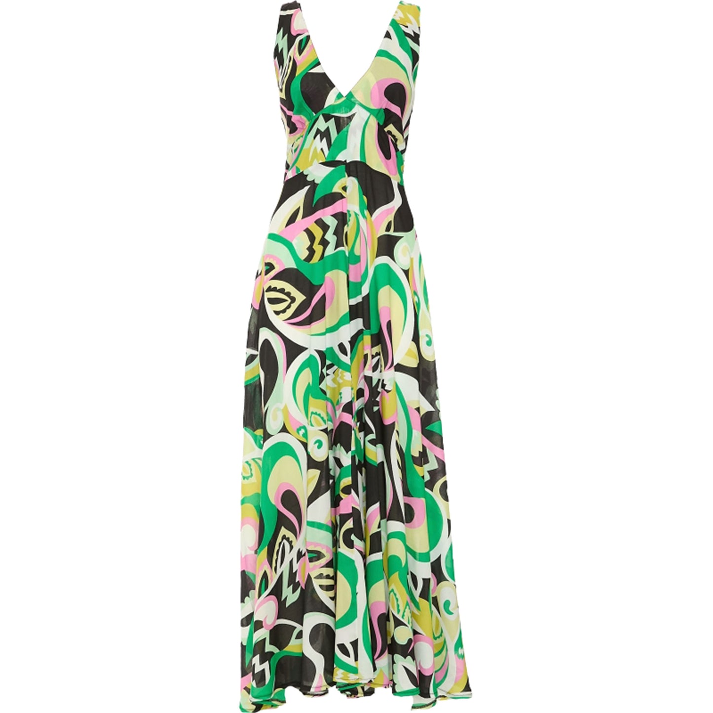 BABA DESIGN Jumpsuit GREEN NECTAR Multicolor-Baba design-VIALESCARPE