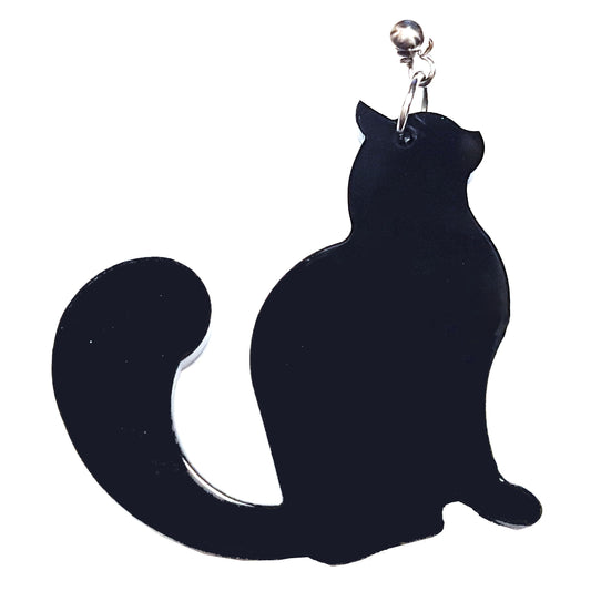 ARKY FLY Orecchini asimmetrici Gatto boccia pesce rosso