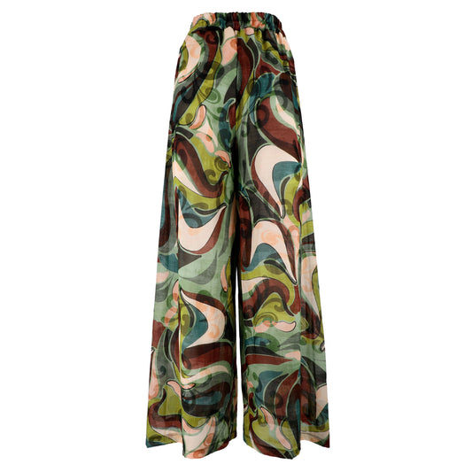 KARAKORUM Pantaloni AKILIA Multicolor-KARAKORUM-VIALESCARPE