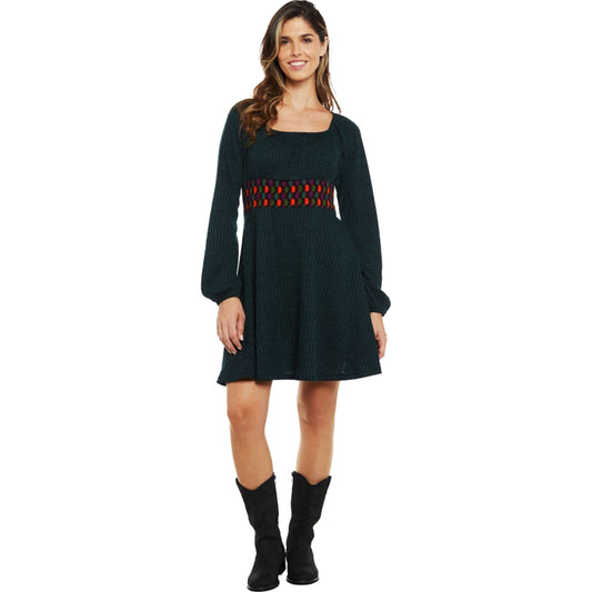 BABA Design - Abito corto ART ON WALL linea godet-Baba design-VIALESCARPE