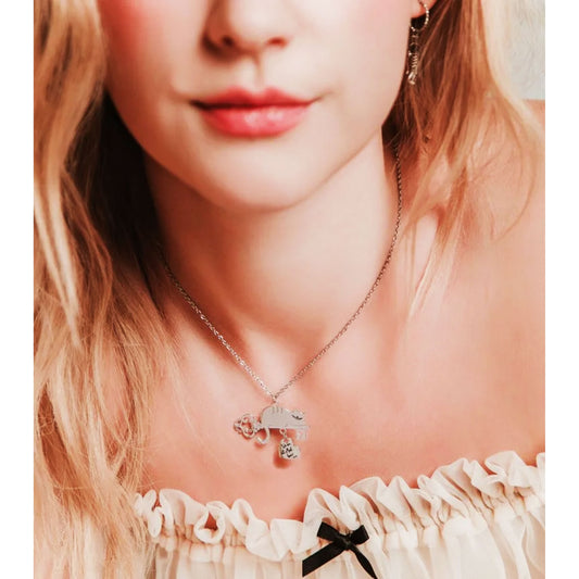 MAD TEA - Collana Gatto di Alice “Qui siamo tutti matti!”-MAD TEA-VIALESCARPE