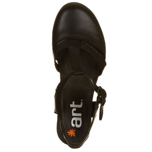 ART COMPANY Slingback I WHISH Pelle Nappata Nero