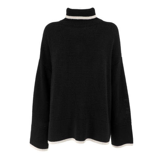 KARAKORUM - Maglia Alberta Nero