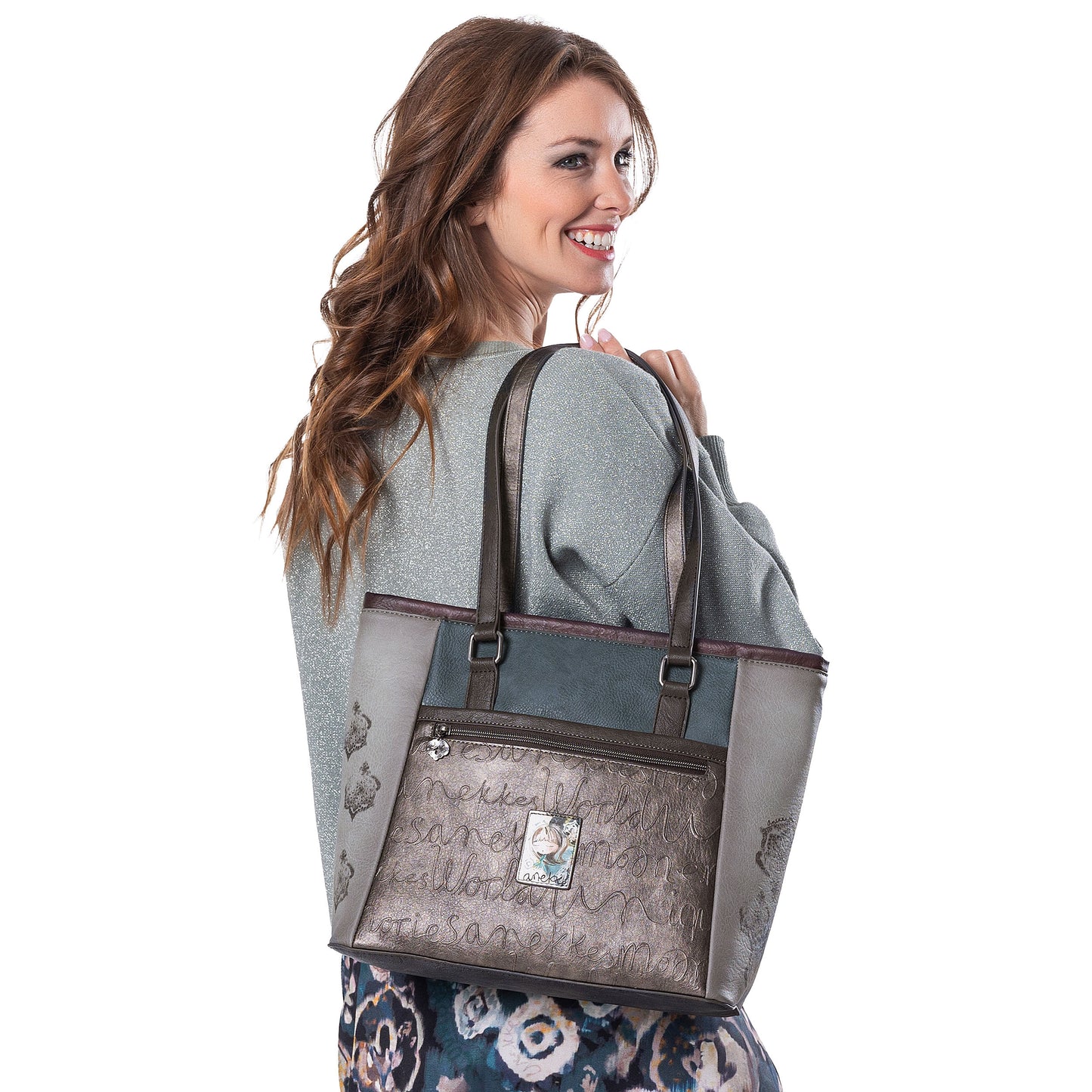 ANEKKE - Borsa tote grande Manifesto