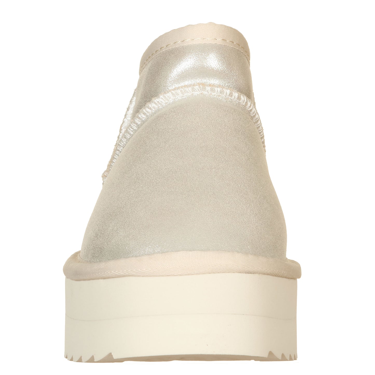 Colors of Califonia - Ankle boots laminati fodera lana, con platform