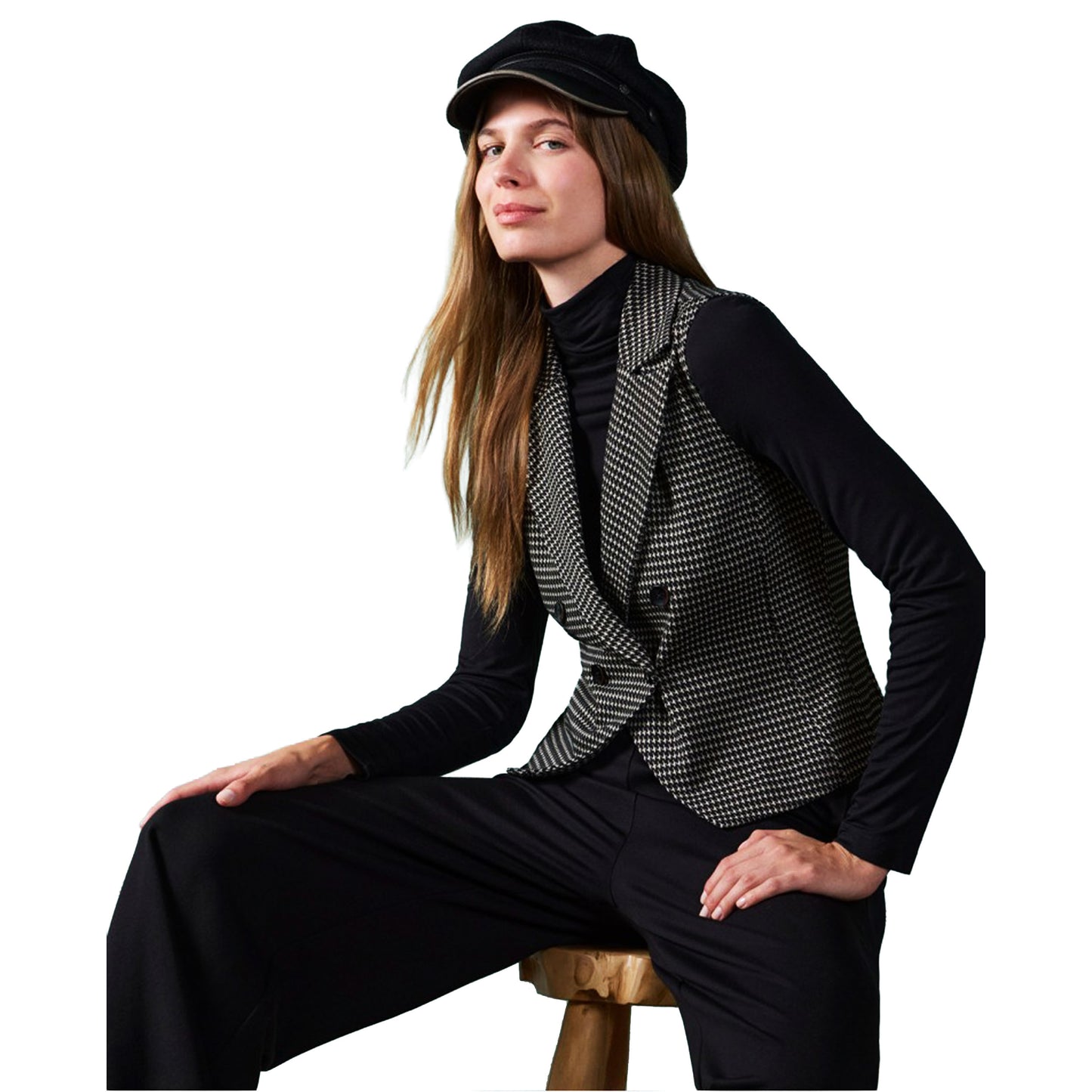 SURKANA - T-shirt dolcevita in viscosa di bambù-SURKANA-VIALESCARPE