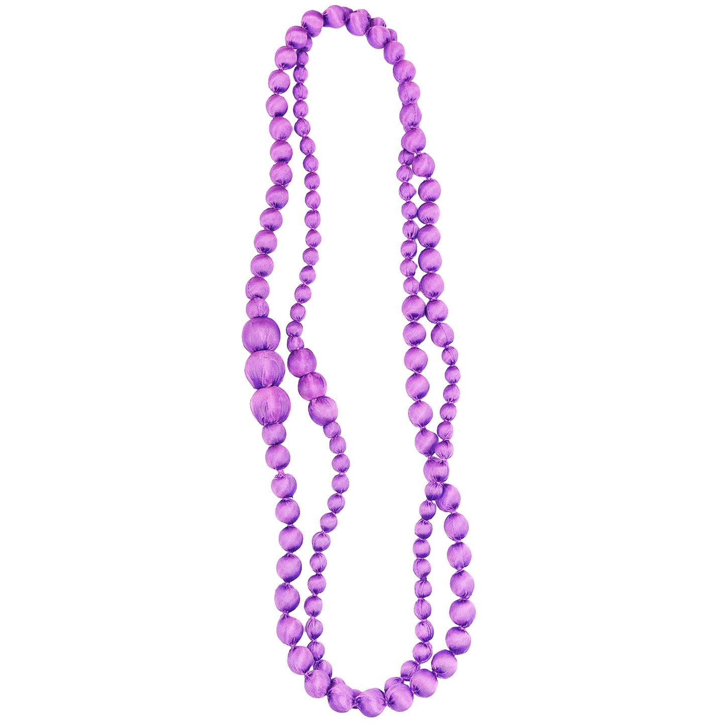 LOOM - Collana Seta Dung Lilla-LOOM-VIALESCARPE