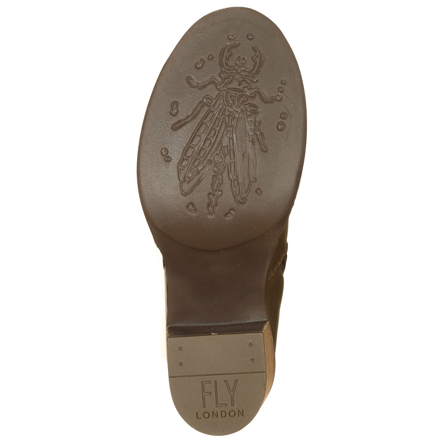 FLY LONDON Ankle boots, con zip, nappa militare