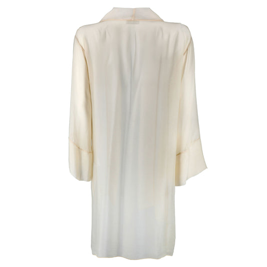 KARAKORUM Cardigan LUX Ecru-KARAKORUM-VIALESCARPE