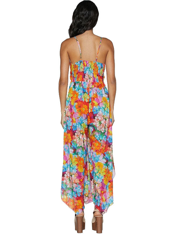 BABA DESIGN Jumpsuit FLOWERS BEAT Multicolor-Baba design-VIALESCARPE
