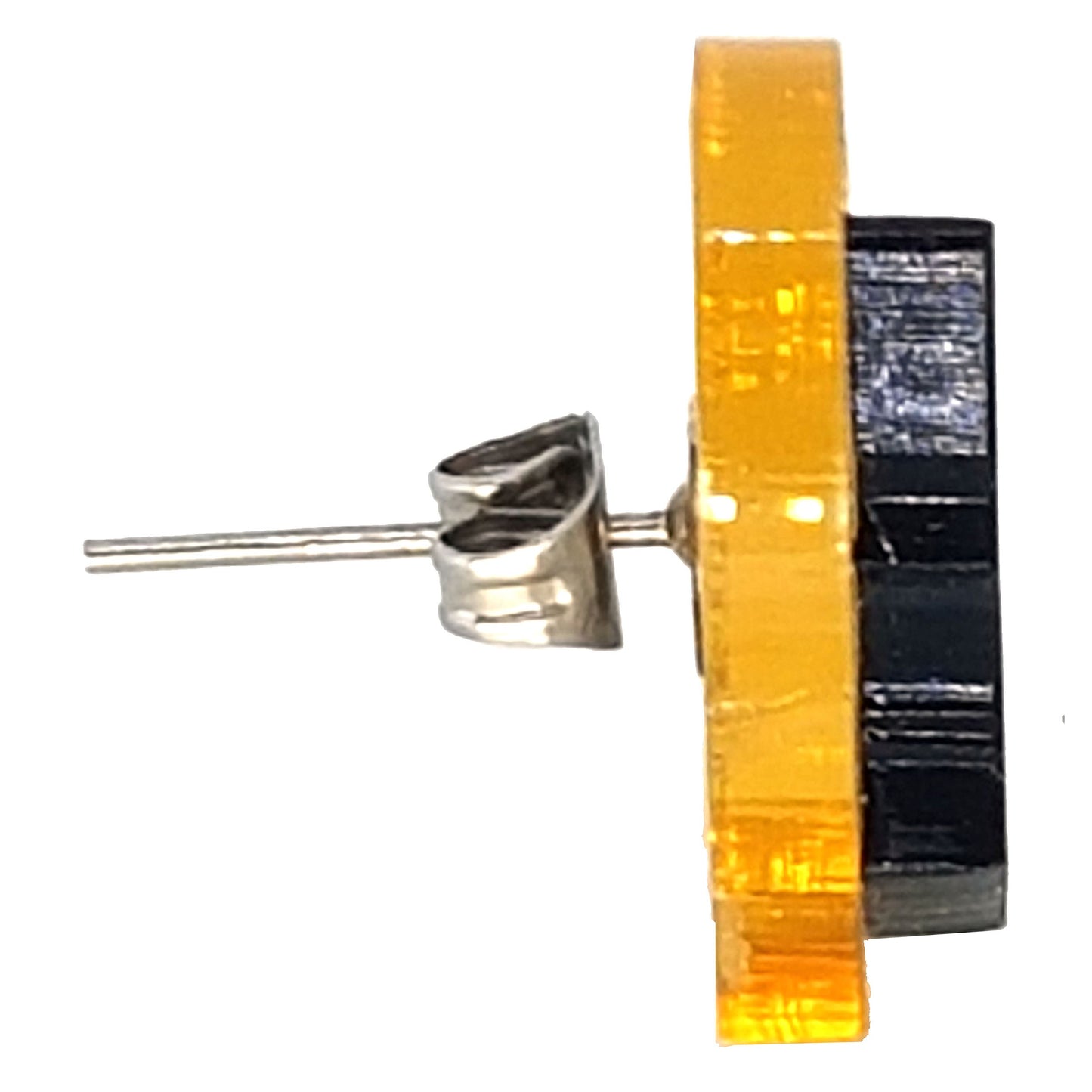 ARKY FLY Orecchini lobo Mole nero-oro-ARKYFLY-VIALESCARPE