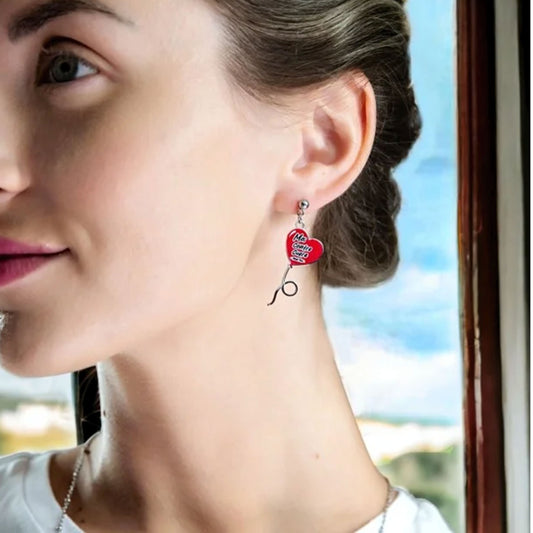 MAT TEA - Orecchini MAI CONTRO CUORE - Mai contro cuore-MAD TEA-VIALESCARPE