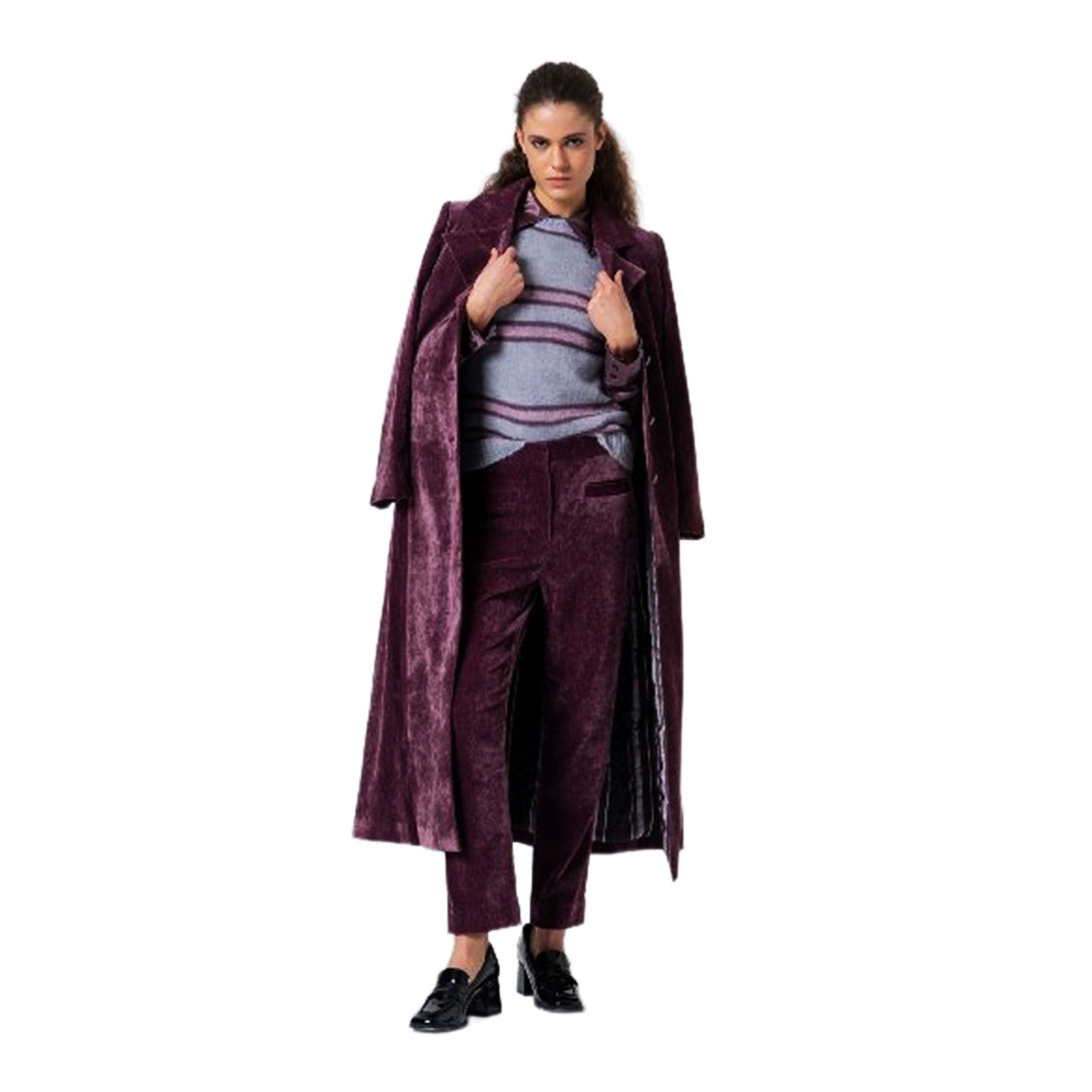 SURKANA - Gilet jacquard a righe-SURKANA-VIALESCARPE