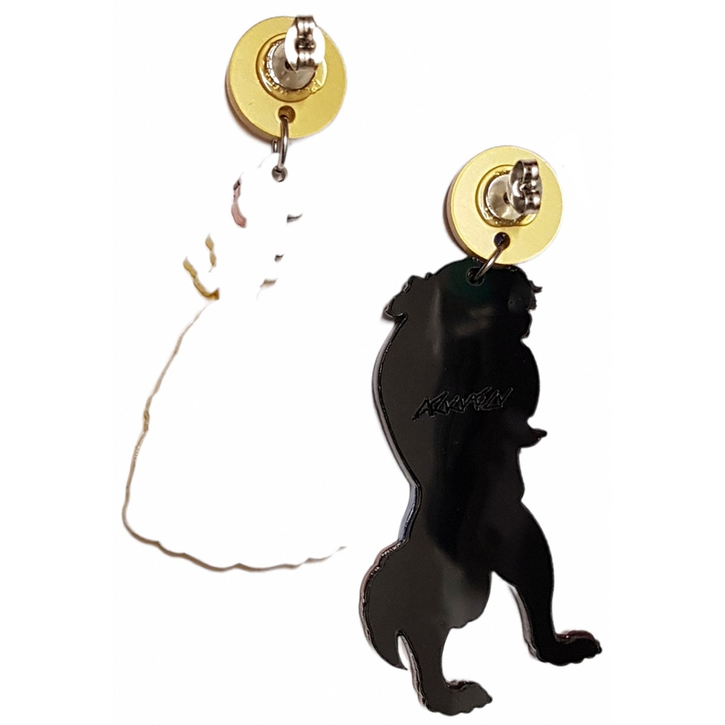 ARKY FLY Orecchini pendenti la Bella e la Bestia-ARKYFLY-VIALESCARPE