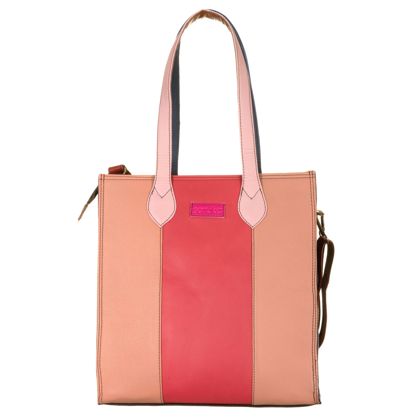 SORUKA Borsa GISELLE nei toni del blu e rosa