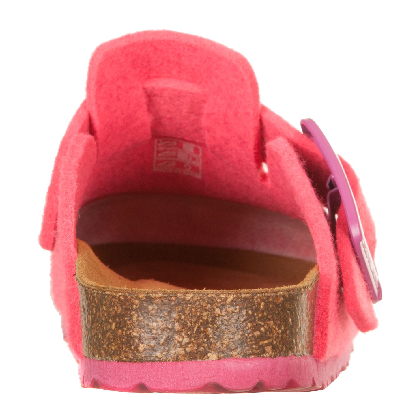 Grunland Ciabatte feltro fuxia fluo