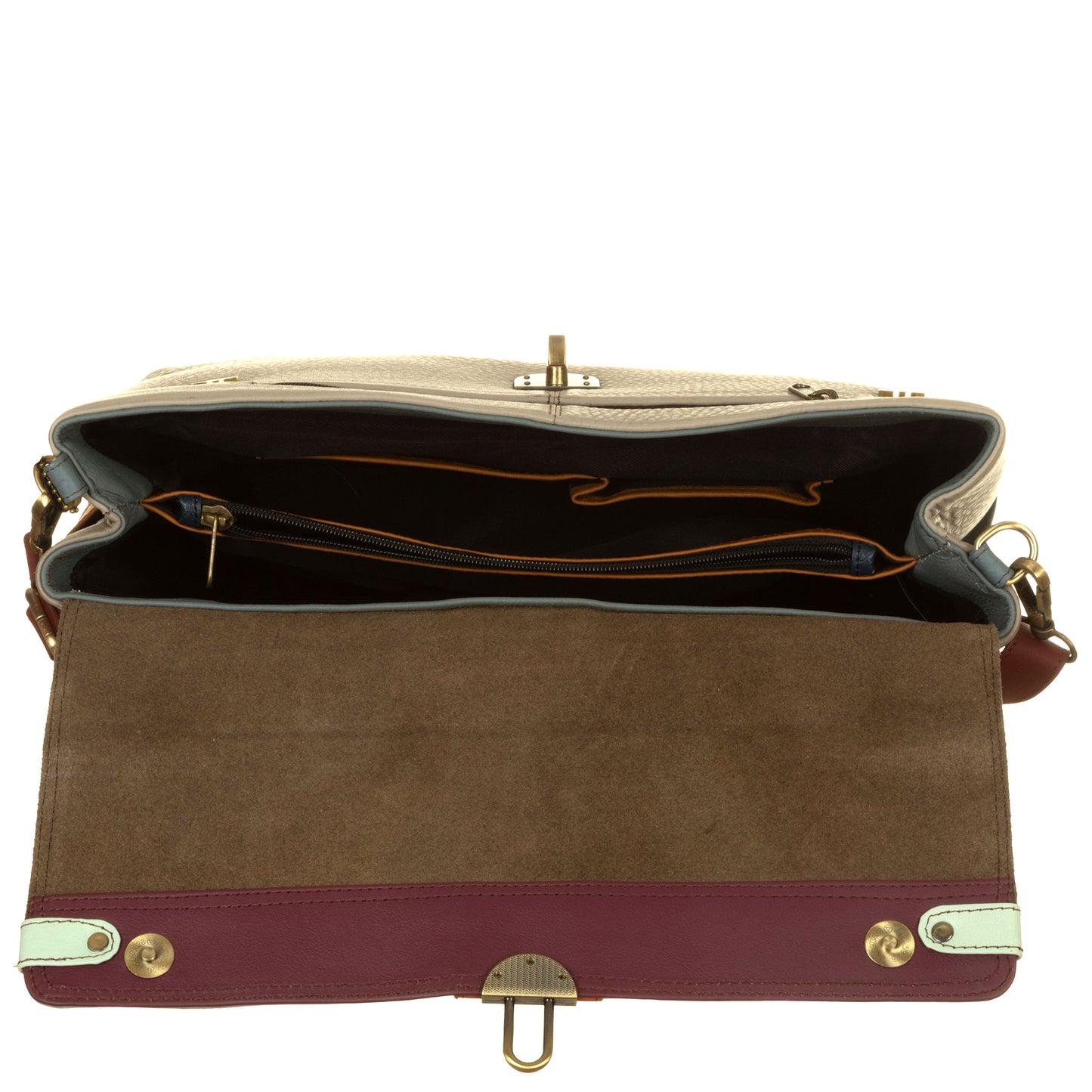 SORUKA Borsa ORLEANS premium Grigio, Azzurro, Multi