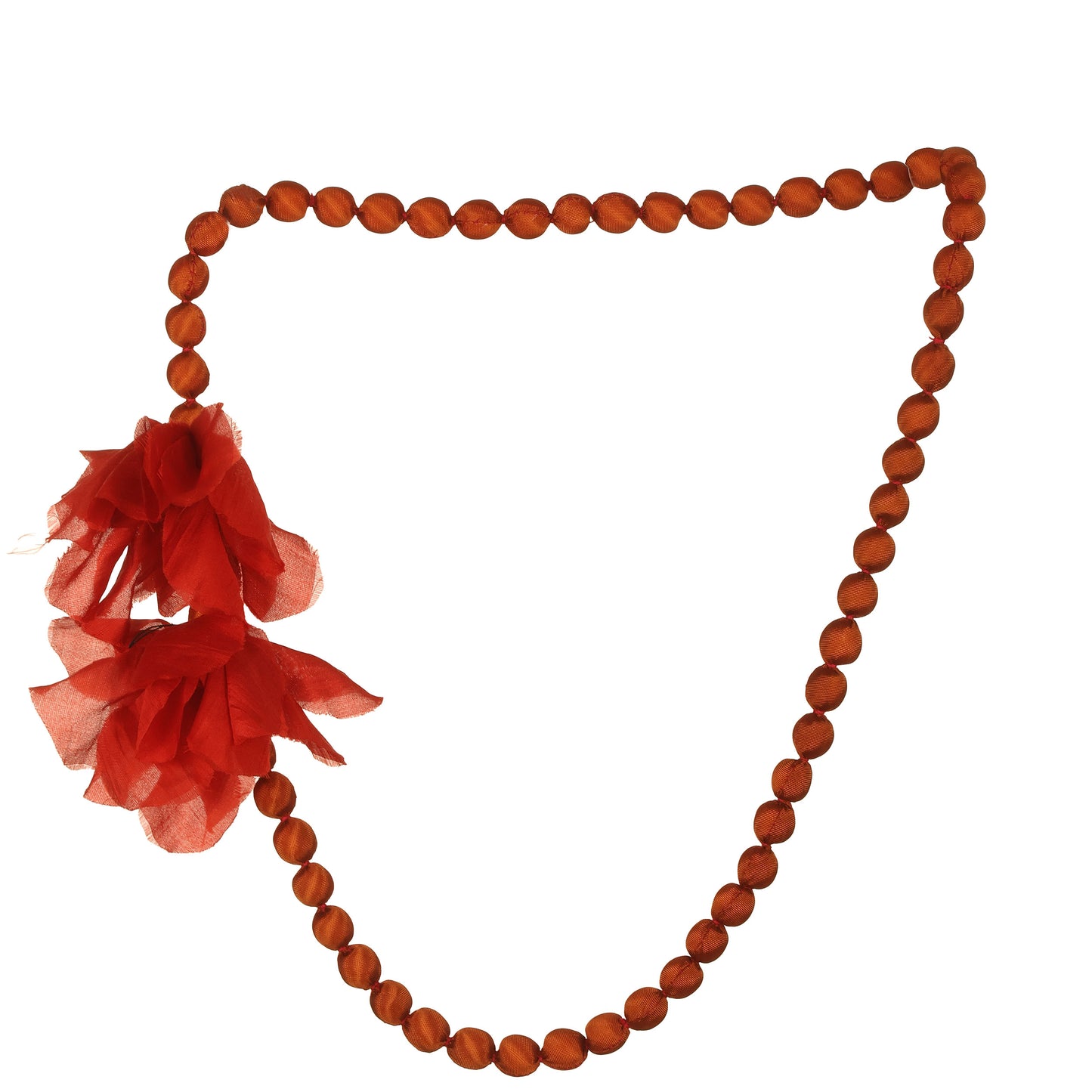 Collana Doan Flowers ruggine 12.1-LOOM-VIALESCARPE