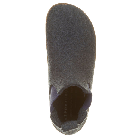 ASPORTUGUESAS Stivaletti feltro Blue-ASPORTUGUESAS-VIALESCARPE