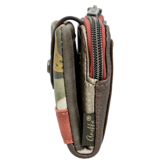 ANEKKE Portamonete piccolo flessibile RFID Muse-ANEKKE-VIALESCARPE