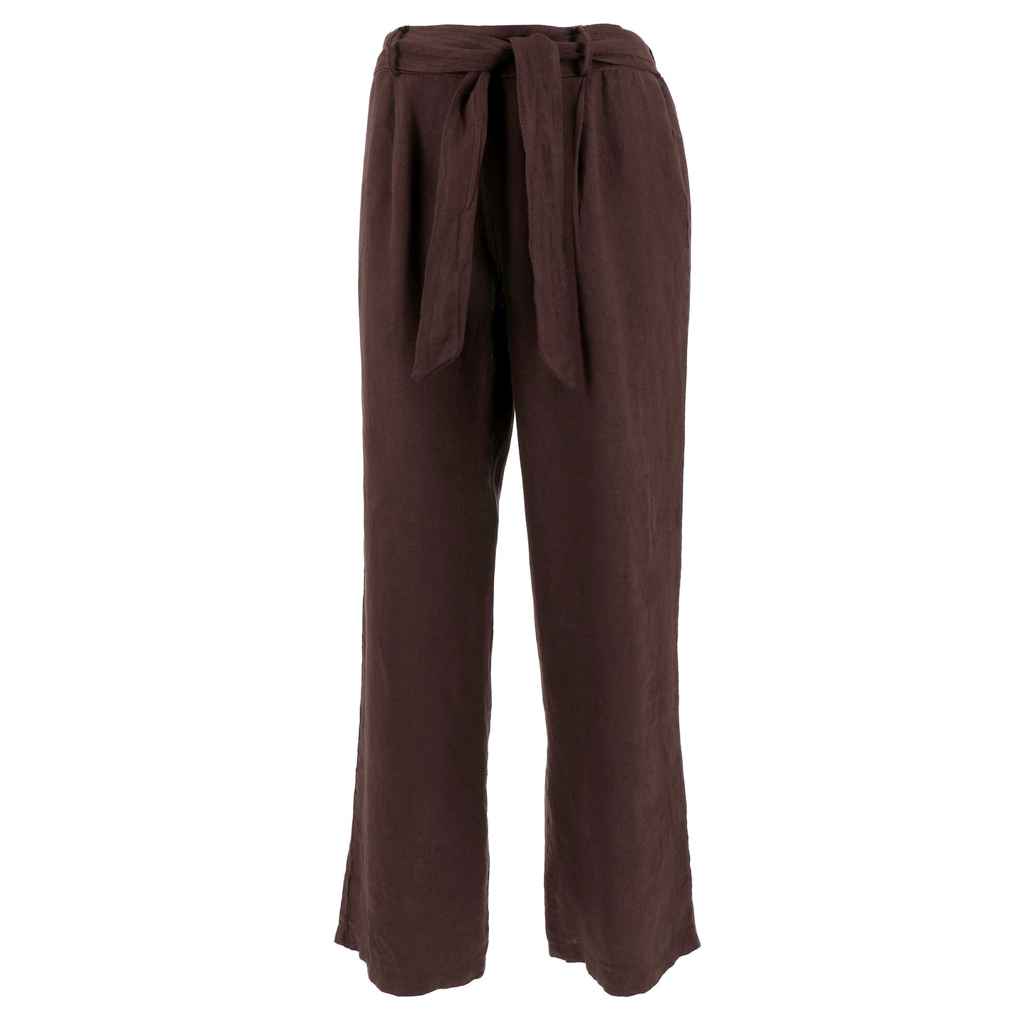 KARAKORUM Pantaloni LINDY lino Marrone