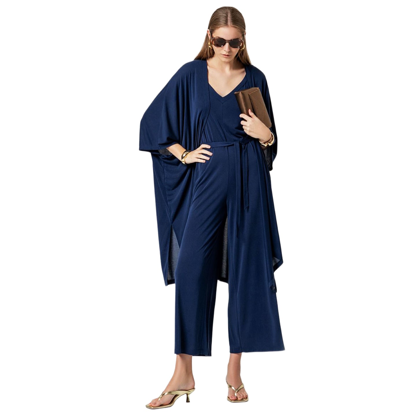 SURKANA Tuta con Spalline Blu