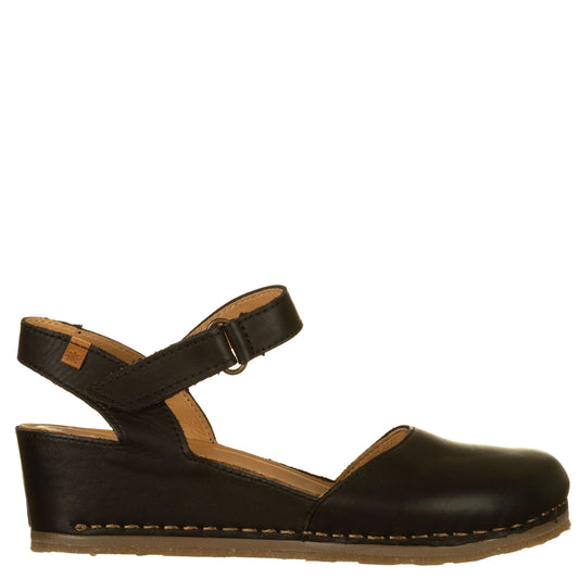 EL NATURALISTA - Slingback PLEASANT Nappa Black