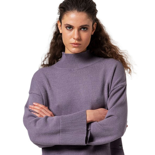 SURKANA - Maglione a collo alto e maniche ampie-SURKANA-VIALESCARPE