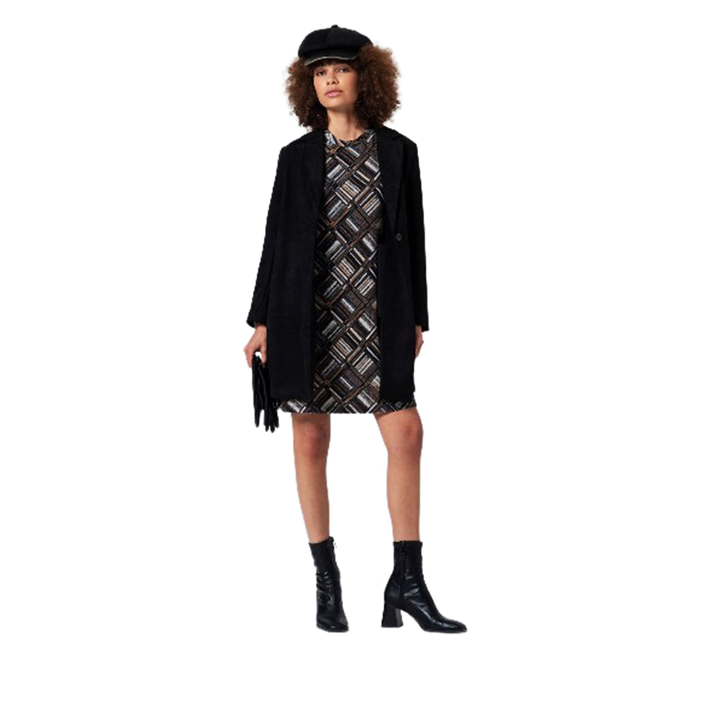 SURKANA - Cappotto oversize effetto velluto-SURKANA-VIALESCARPE