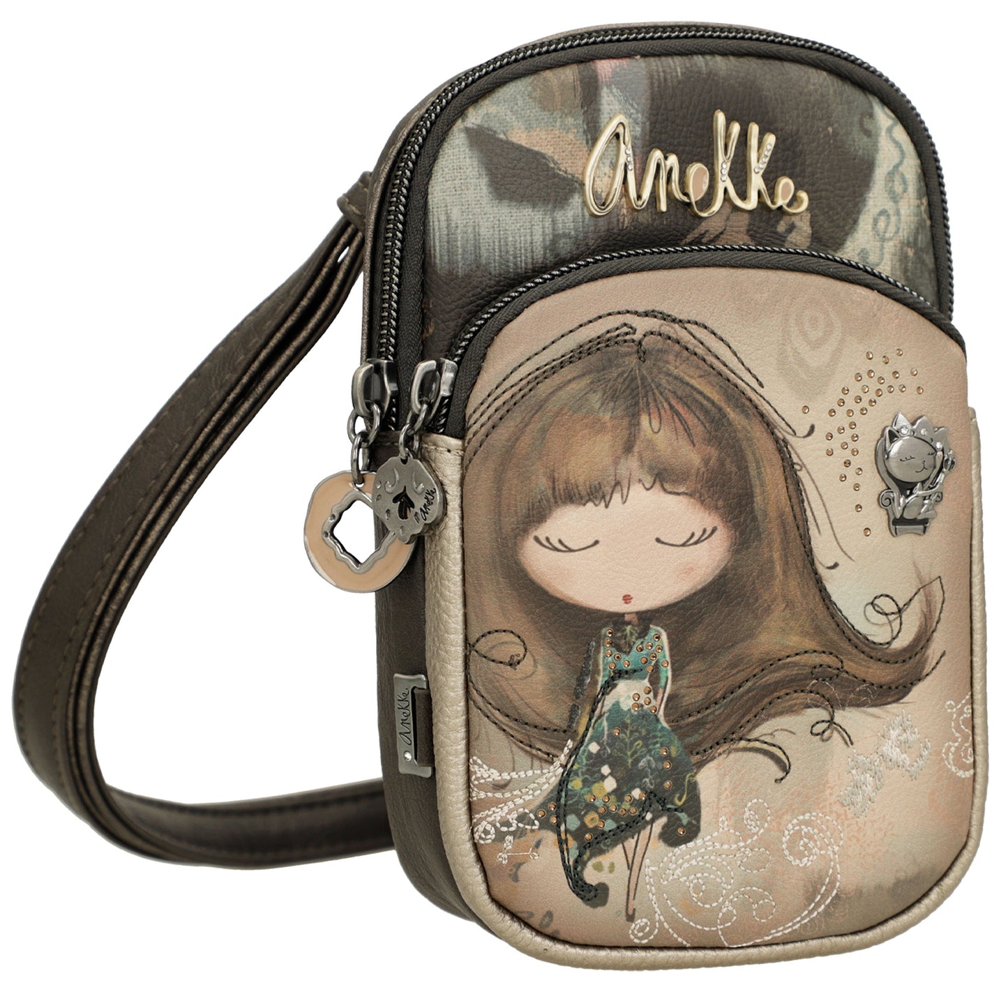 ANEKKE - Mini tracolla con tasca Real-ANEKKE-VIALESCARPE