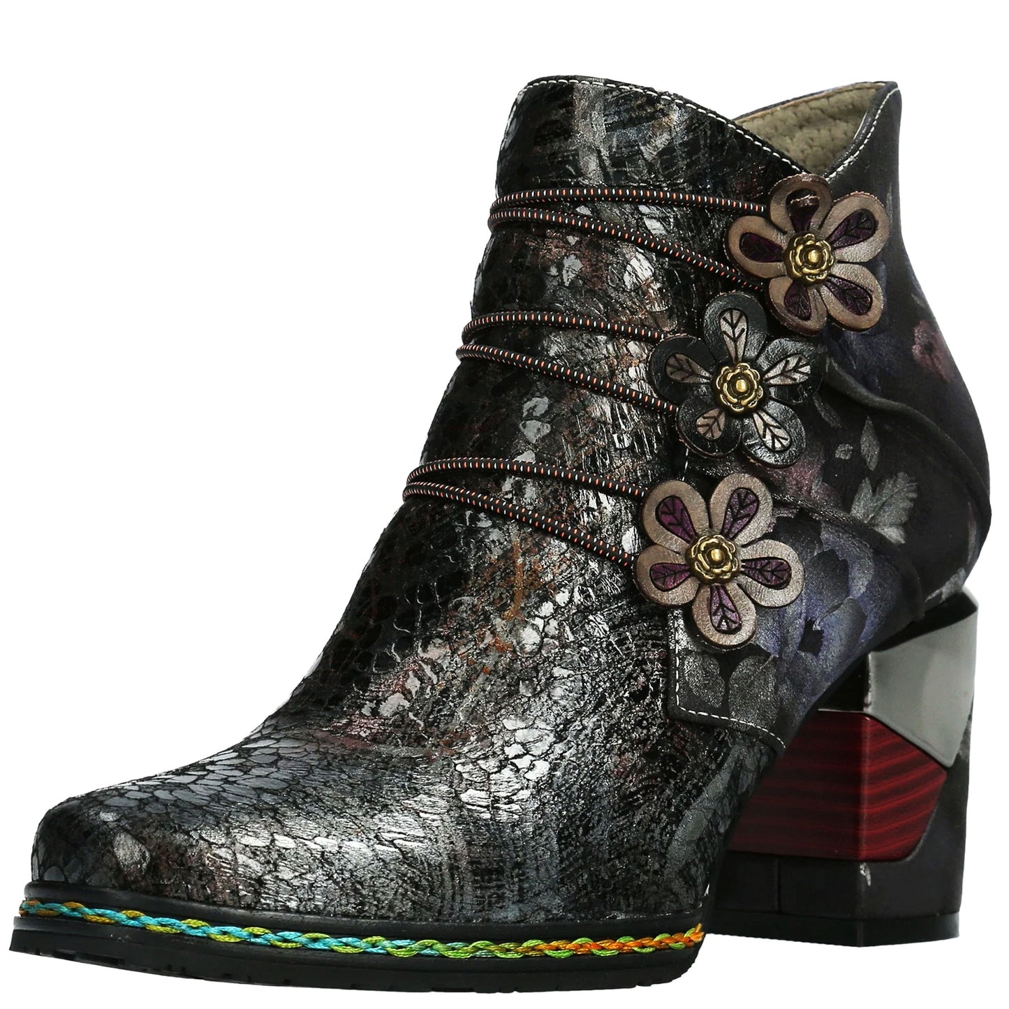 LAURA VITA - Ankle boots con elastici MAEVAO21
