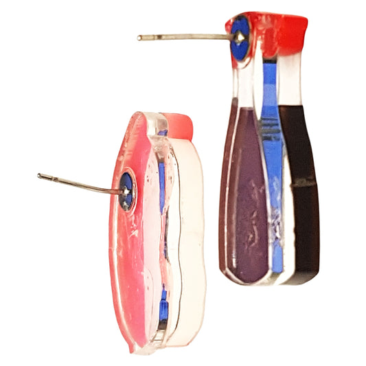 Orecchini asimmetrici Sushi-ARKYFLY-VIALESCARPE