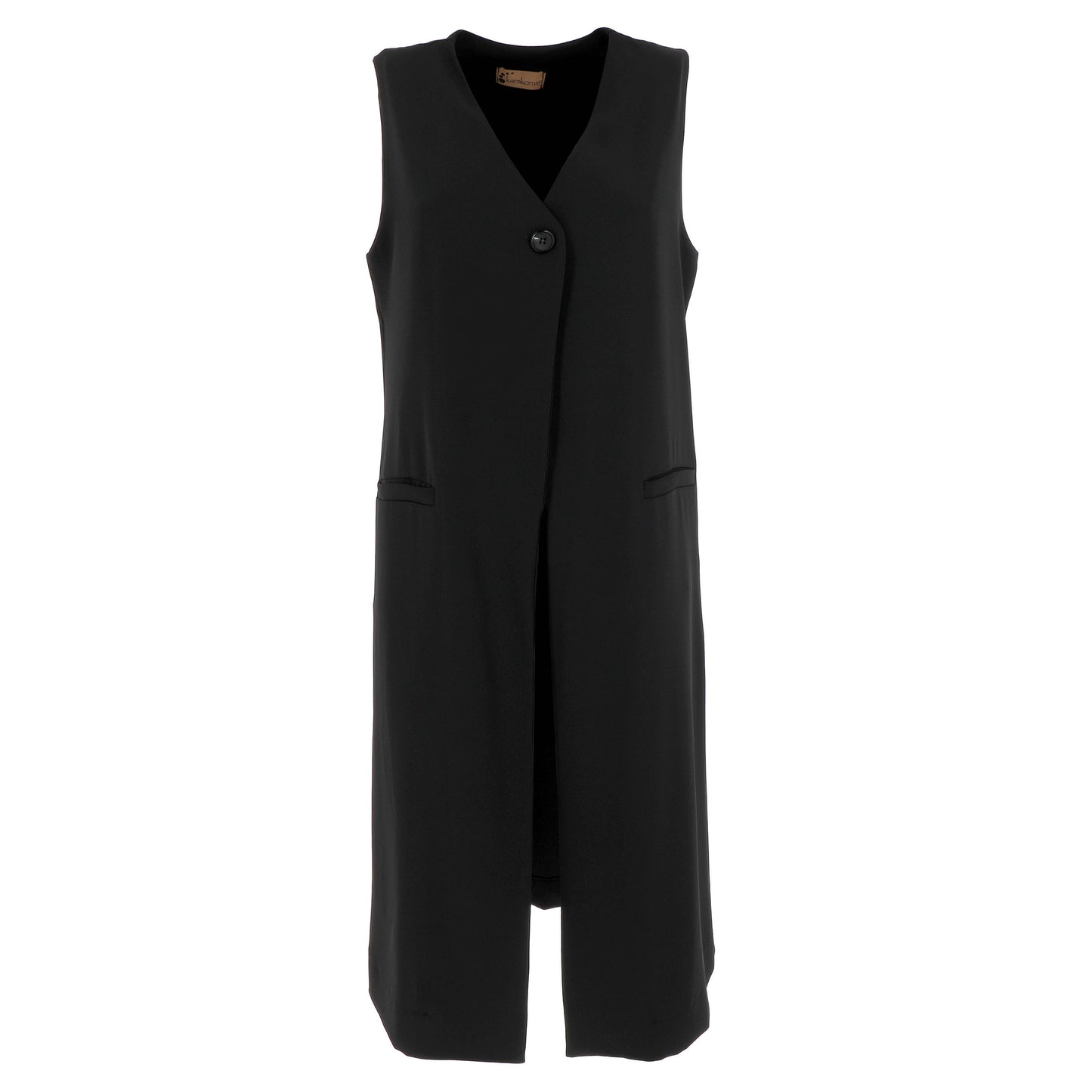 KARAKORUM Maxi Gilet ZOE Nero