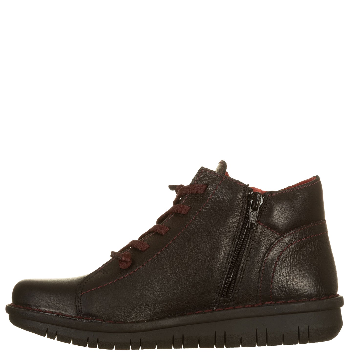 JUNGLA - Ankle boots con lacci elastici in contrasto