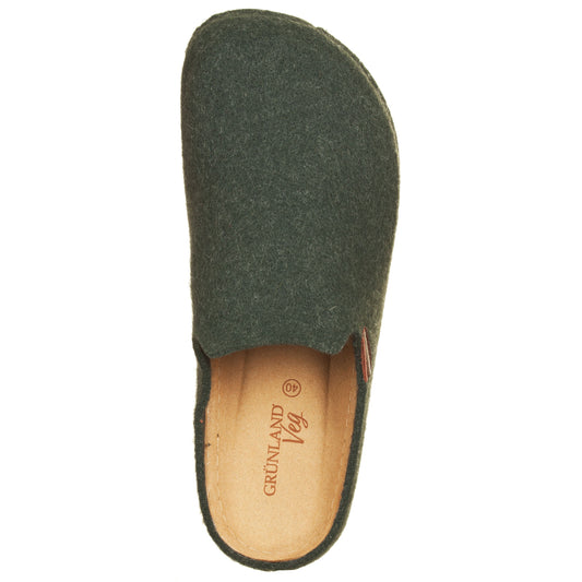 Grunland Ciabatte uomo in feltro-GRUNLAND-VIALESCARPE