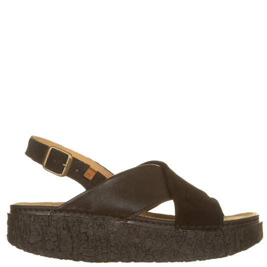 EL NATURALISTA - Sandali SHINRIN Multi Leather nero