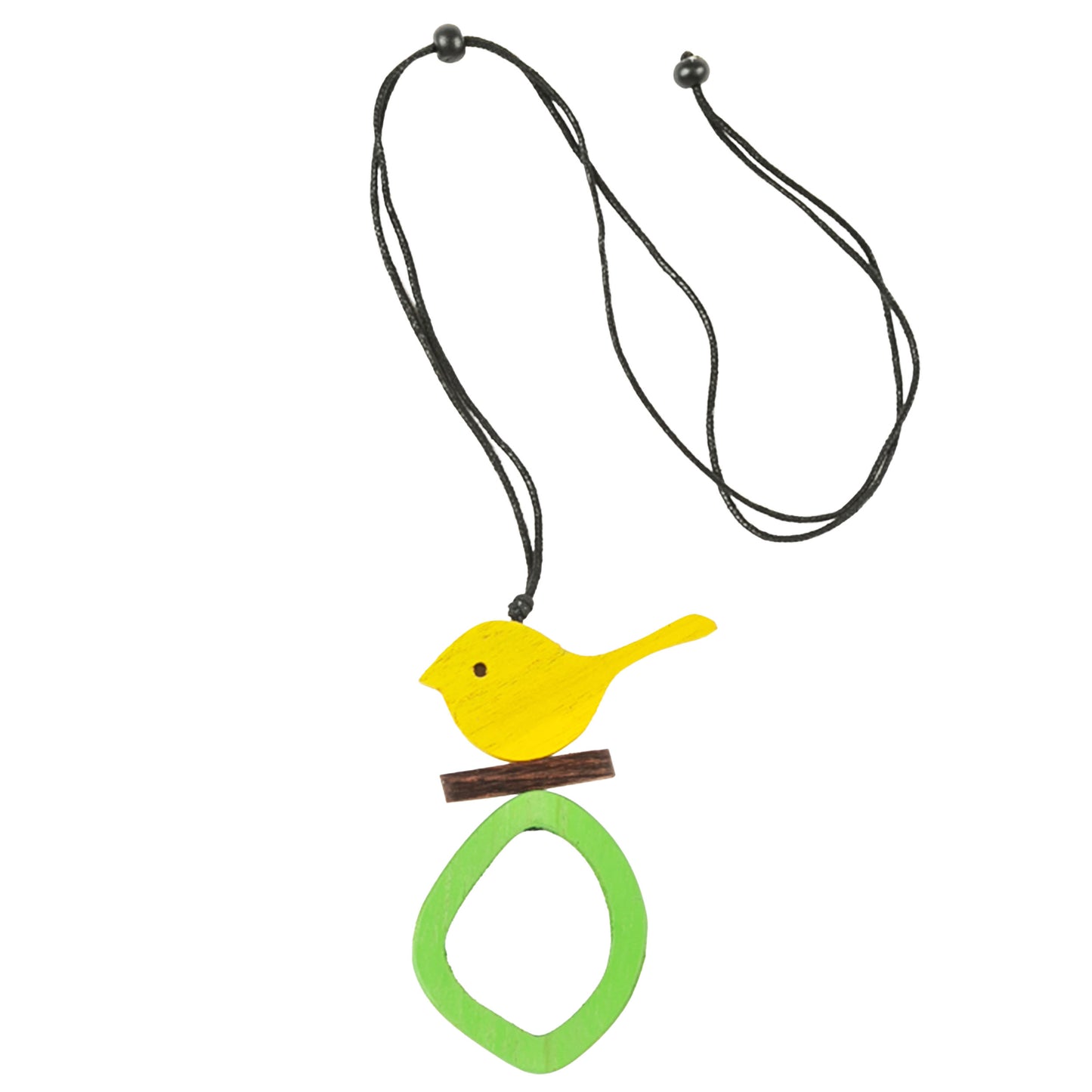 Collana Robin Legno Nero-IL PONCHETTO-VIALESCARPE