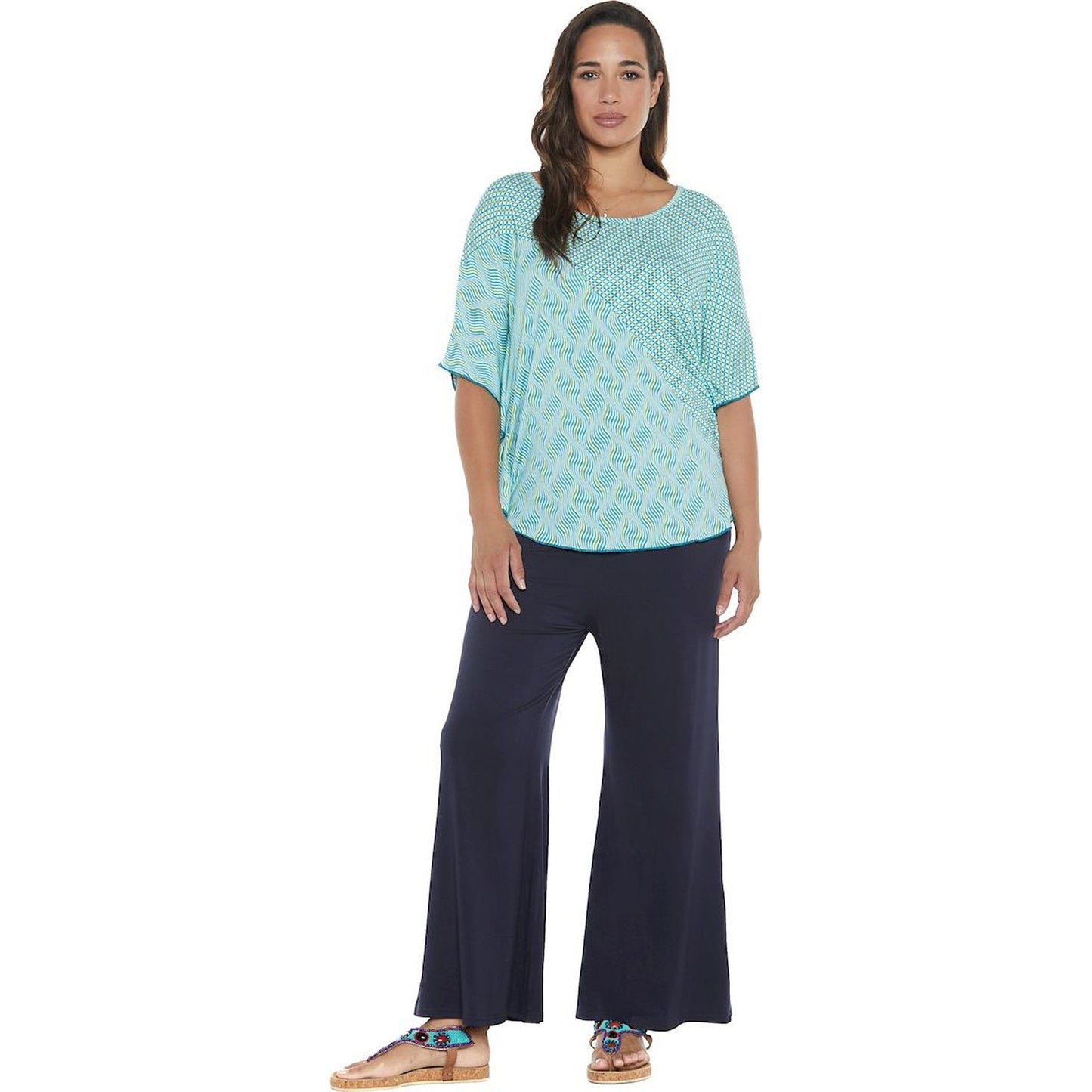 Pantaloni Hapy Baba HELICONIA SKY - BABA Design