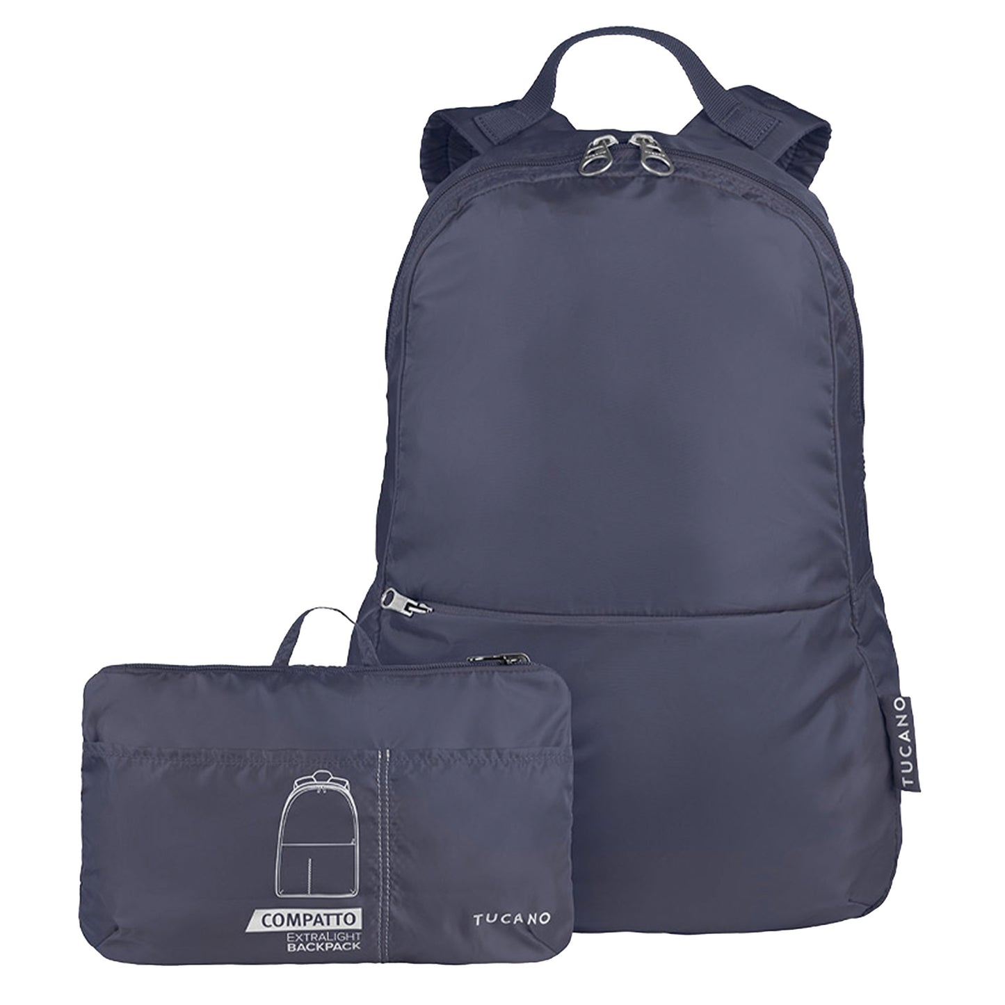 TUCANO Zaino Eco ripiegabile super leggero Blu