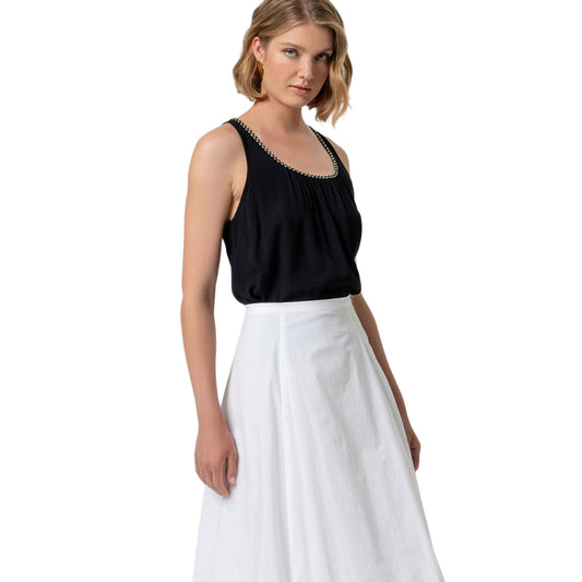 SURKANA Gonna a Palloncino Bianca