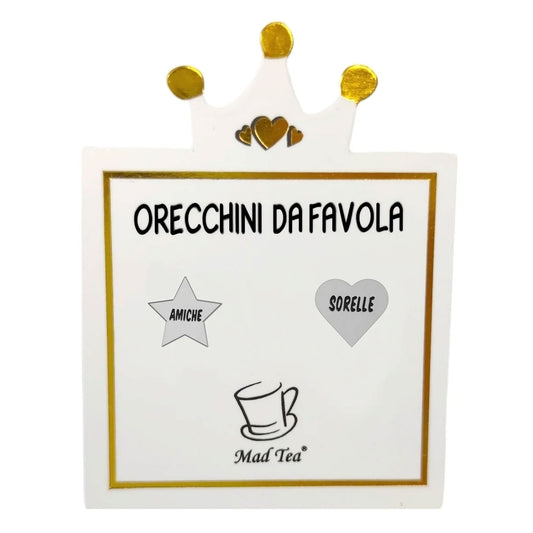 MAT TEA - Orecchini - Amiche sorelle -stella-MAD TEA-VIALESCARPE