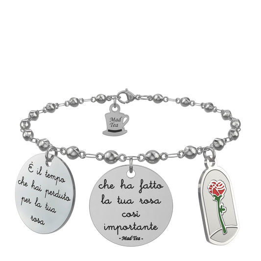 Bracciale PICCOLO PRINCIPE - “Rosa del Piccolo Principe”