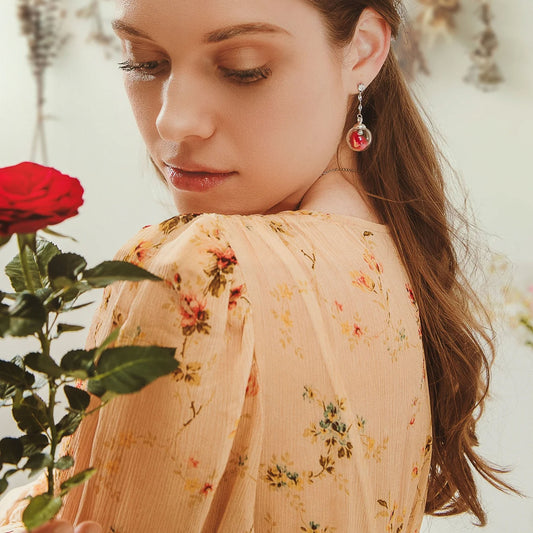 MAT TEA - Orecchini dell’amore e dell’amicizia “Rosa”-MAD TEA-VIALESCARPE