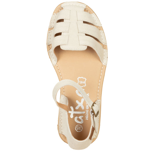 ATXA Minorchine a cestino Suede Ghiaccio